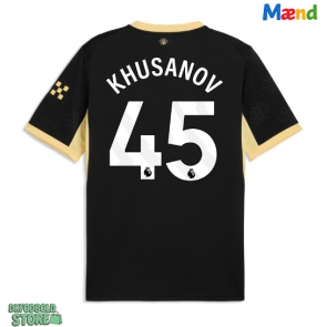 Manchester City Abdukodir Khusanov #45 Replika Udebanetrøje 2026-27 Kortærmet